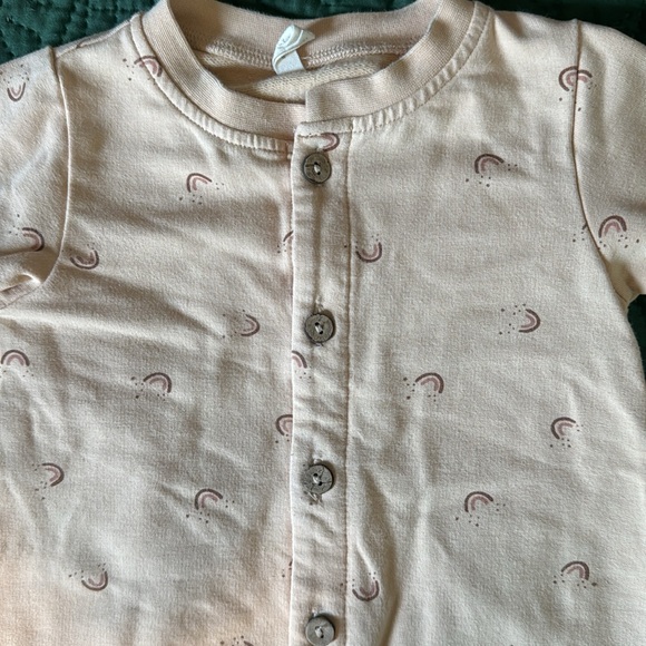 Quincy Mae Rainbow Fleece Jumpsuit - Picture 3 of 8